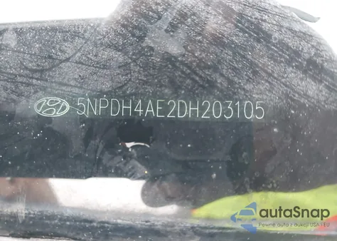 2013 Hyundai Elantra Gls/Limited z USA, uszkodzony, nr VIN 5NPDH4AE2DH20310